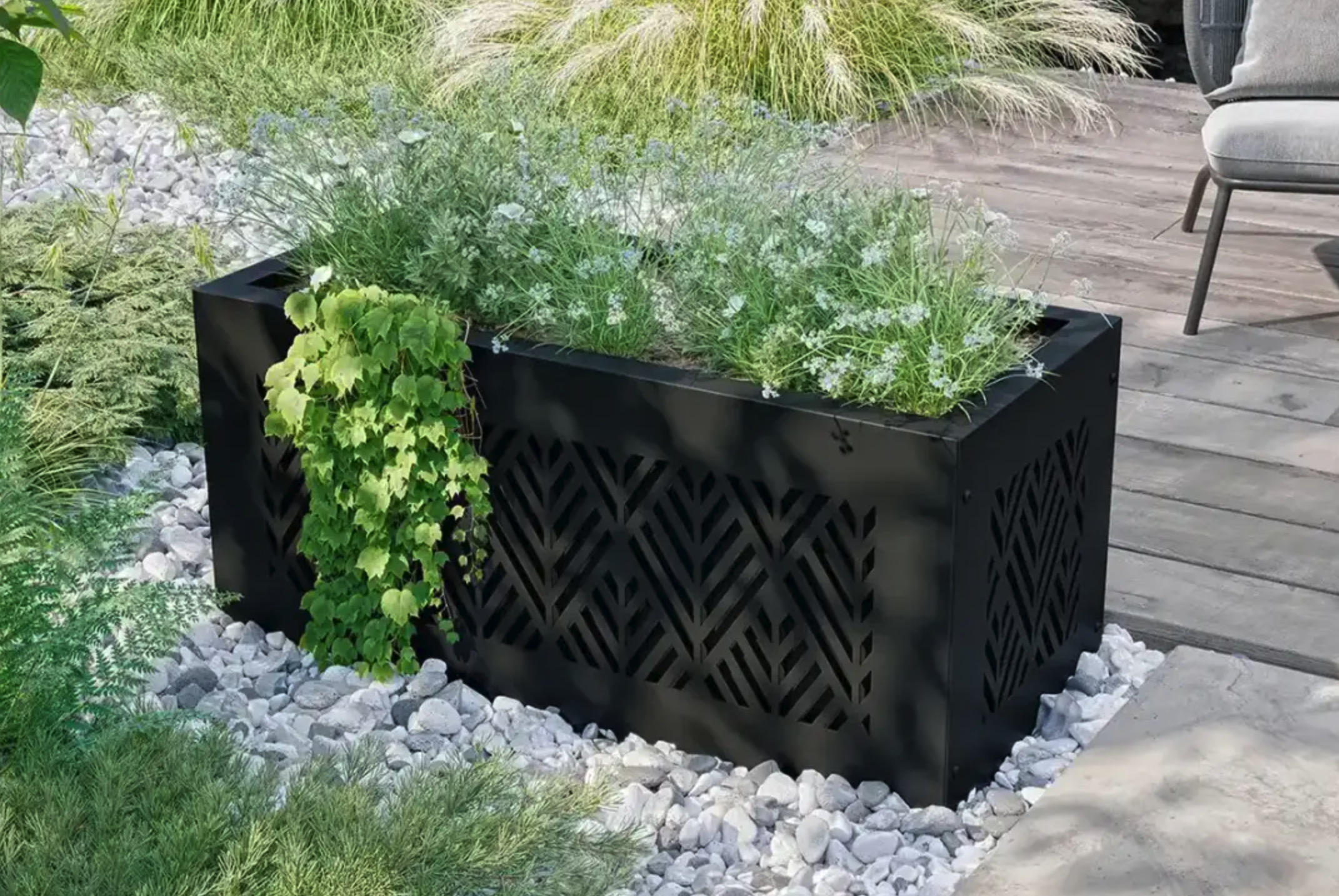 Habillage de jardinières