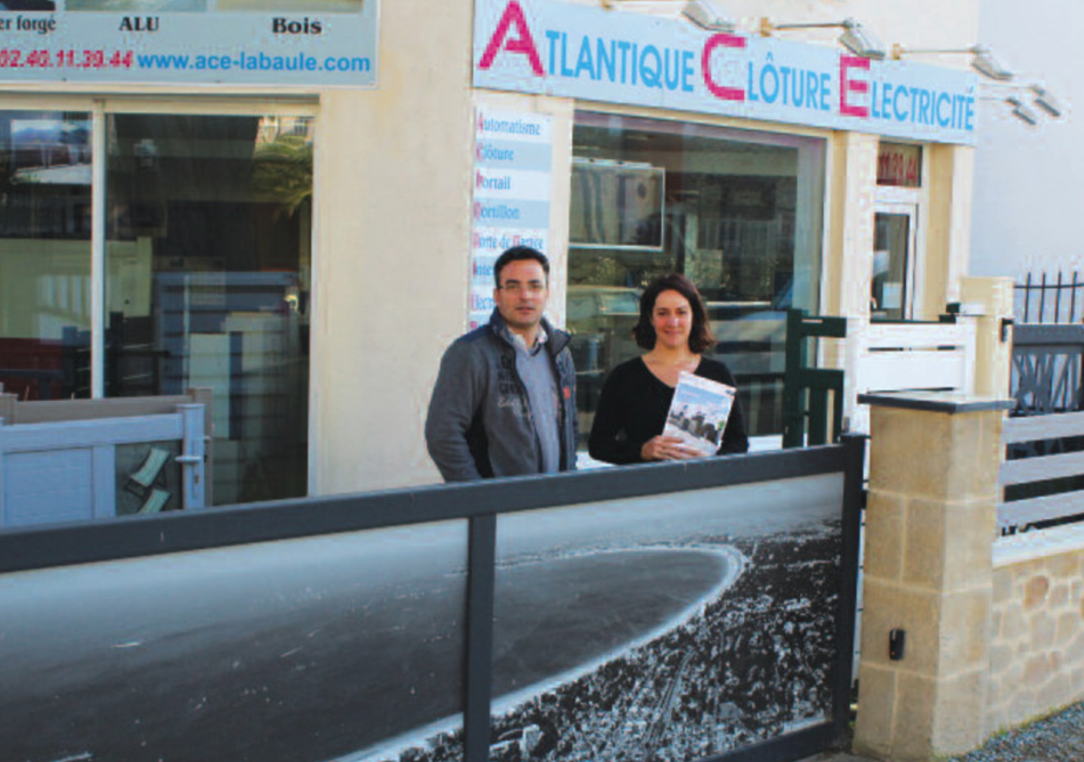 Vincent & Sophie Legault, cogérants d'ACE La Baule